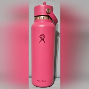 40oz Hydro Flask Pink Water Bottle